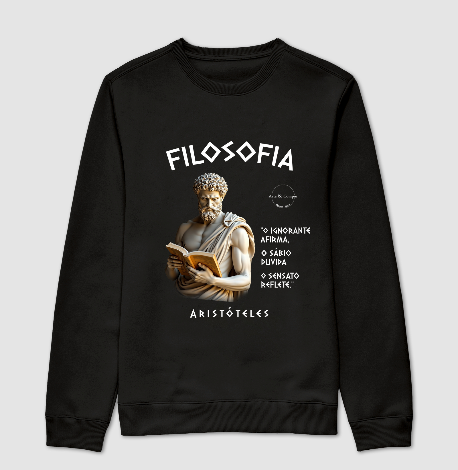 Camiseta Filosofia - Aristóteles