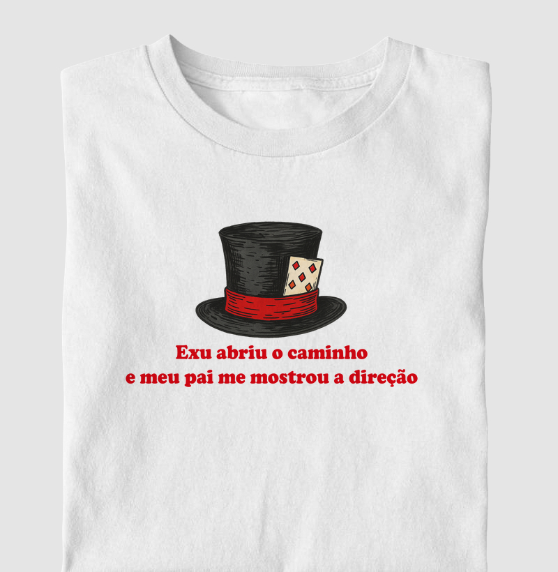 Exu abriu, meu pai mostrou