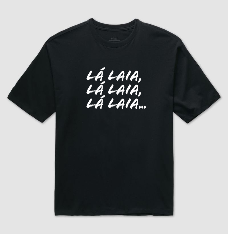 Camiseta Oversized Lá Laia