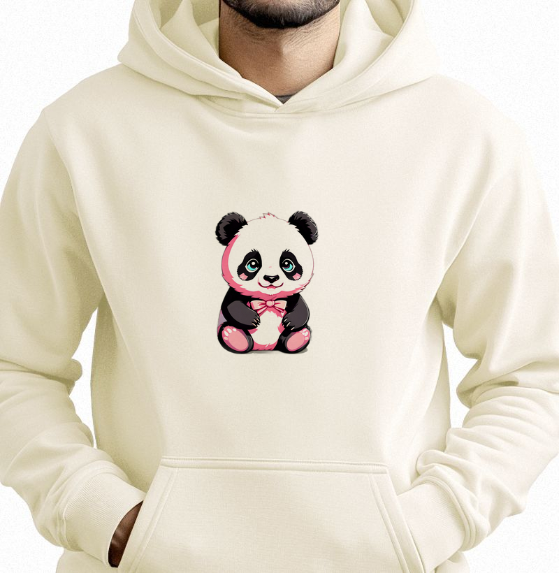Hoodie Moletom Lovely Panda