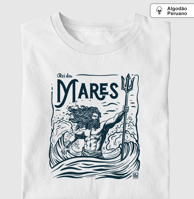 "Rei dos Mares" Contorno (Algodão Peruano)