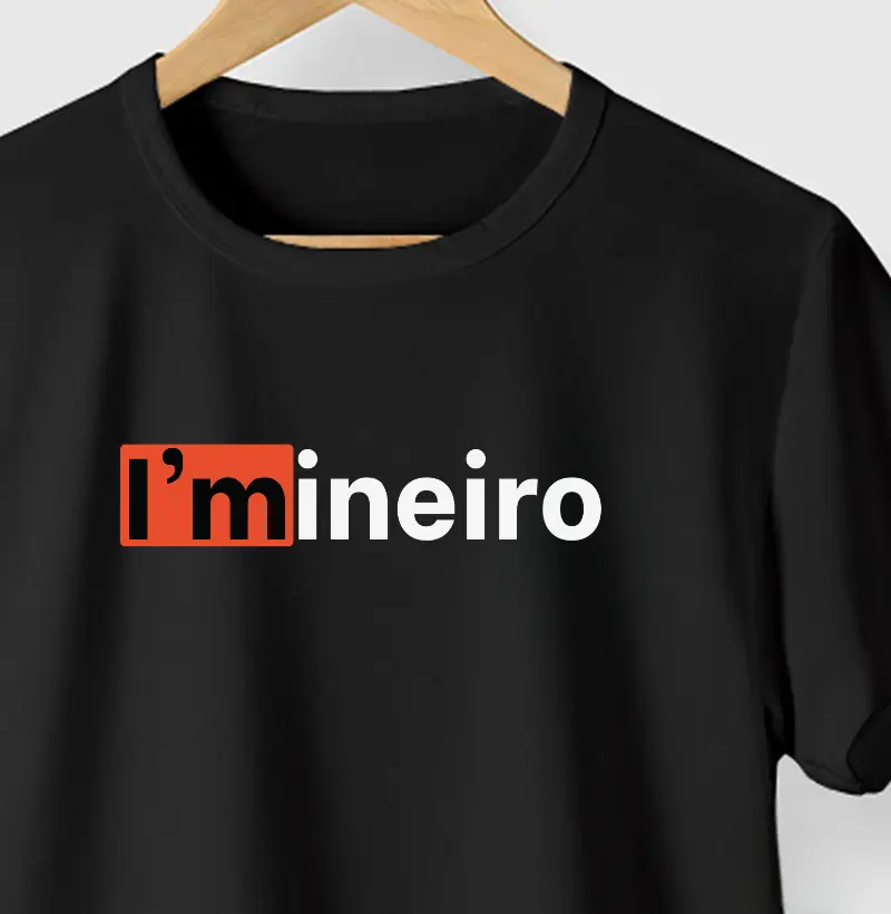 Camiseta Masculina I Amineiro – Qualidade Reserva Ink 