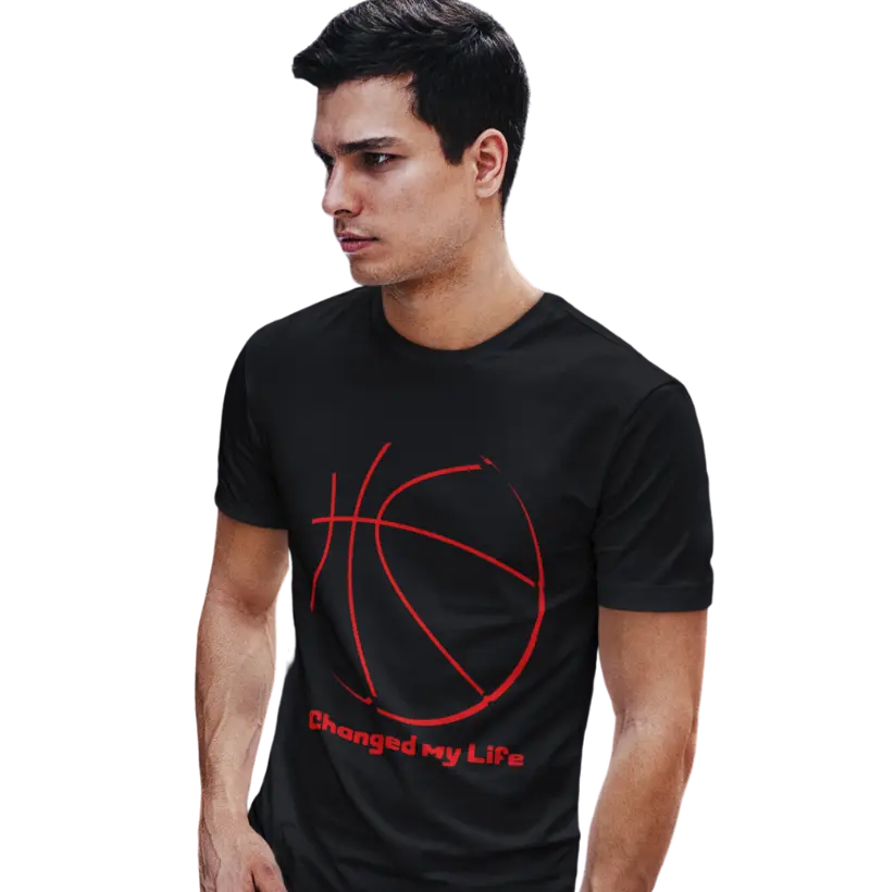 Camiseta Basquete - changed my life