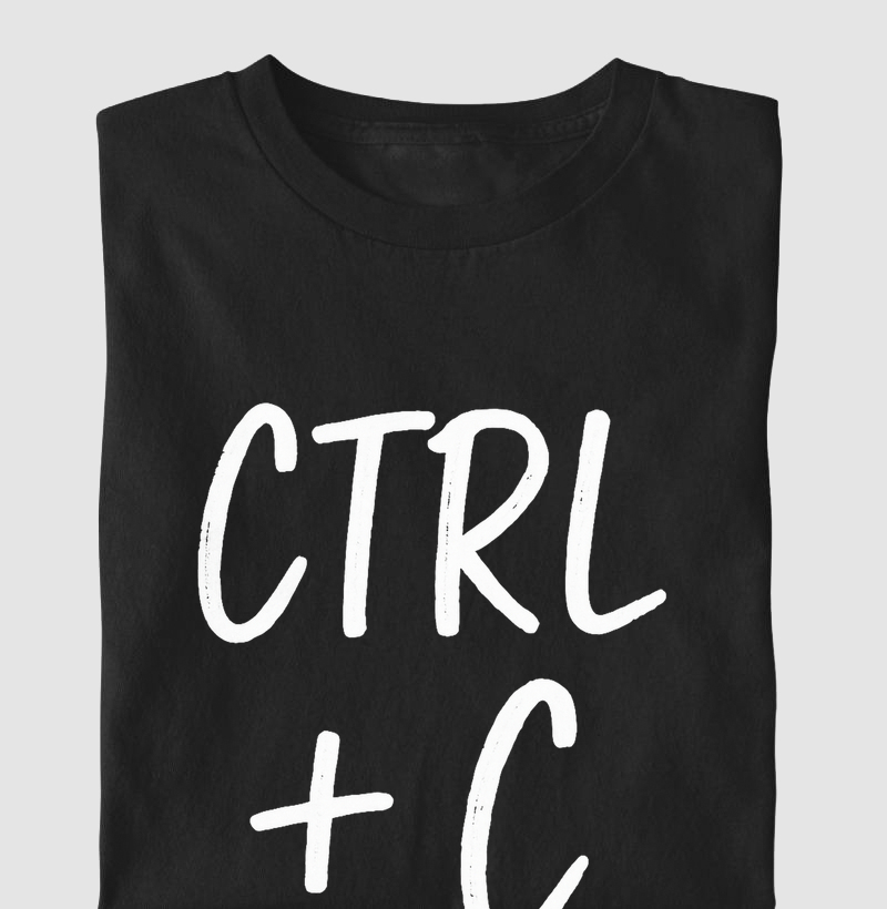 Camiseta Ctrl + C
