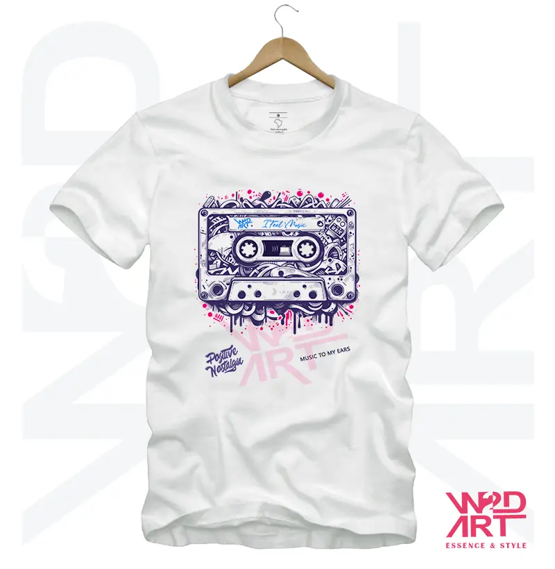 Camiseta Fita Cassete | Série: FITAS • 01C