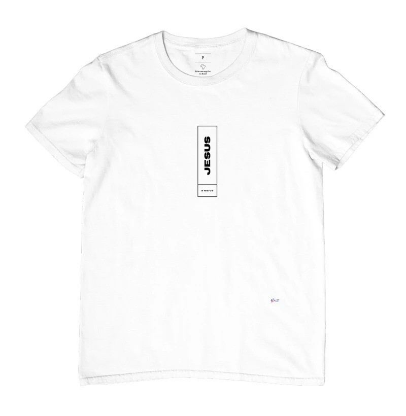frase da camiseta: ""Jesus O noivo, Igreja A noiva""