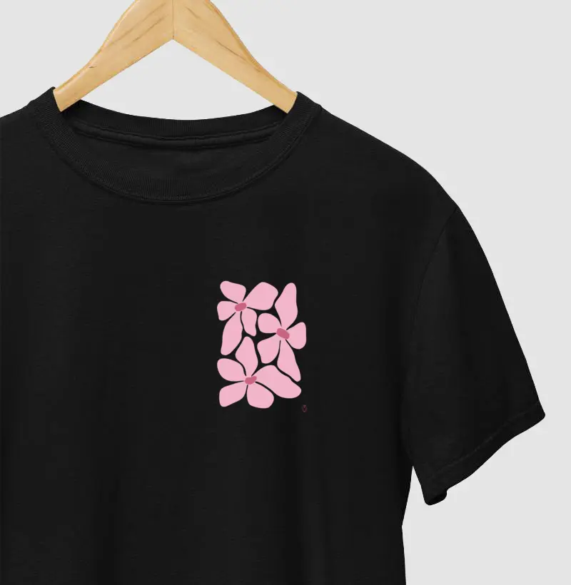 Flores tropicais - bolso