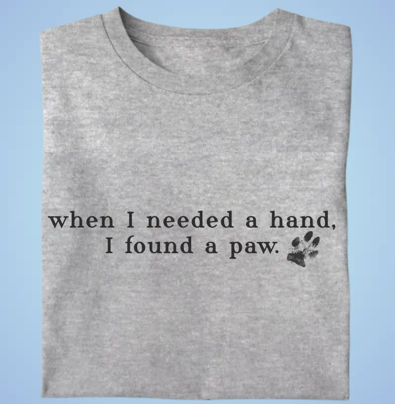 I found a paw