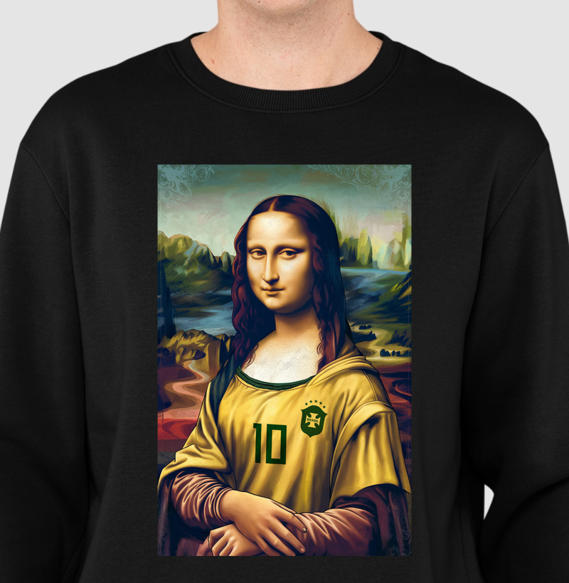 Moletom Mona Lisa é seleção