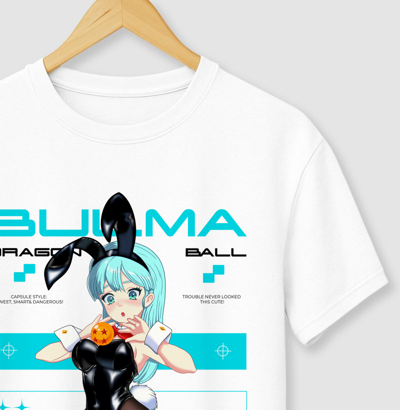 Camiseta Bunny Bulma – Edição Limitada
