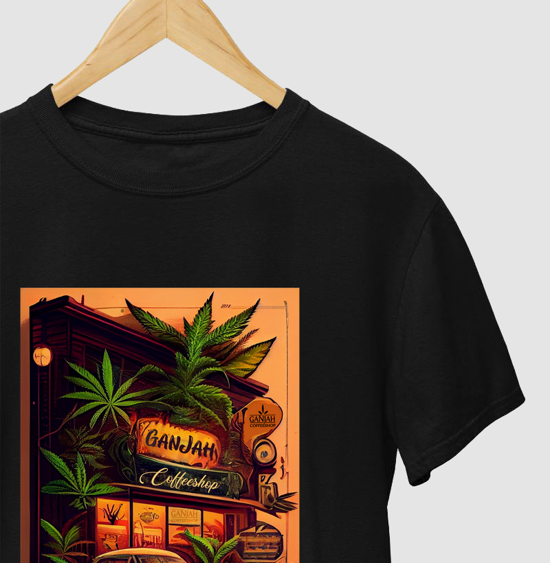 Camisa Ganjah AI Oldschool car plants