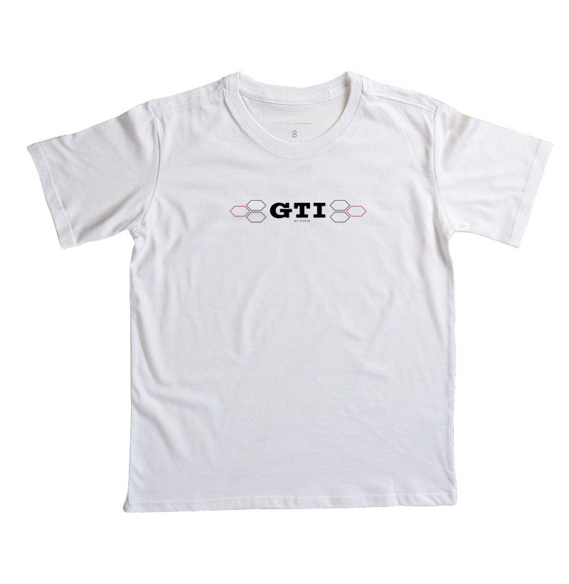 Camiseta Infantil GTI Heart Beat Clear