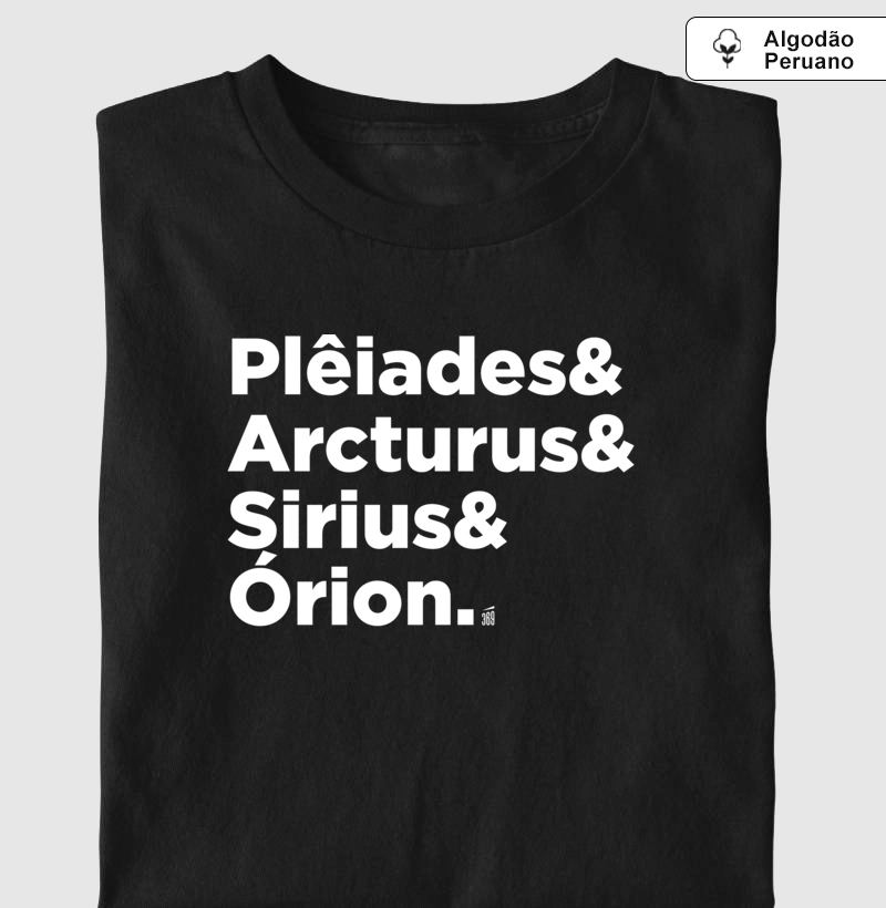 Plêiades & Arcturus & Sirius & Órion (malha premium)