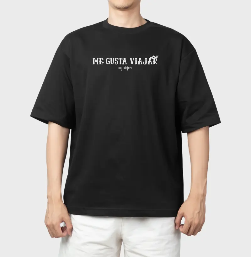 Oversized Me Gusta Viajar