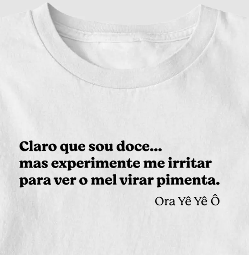Claro que sou doce... 