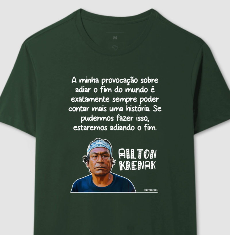 Camiseta Krenak Frase 1
