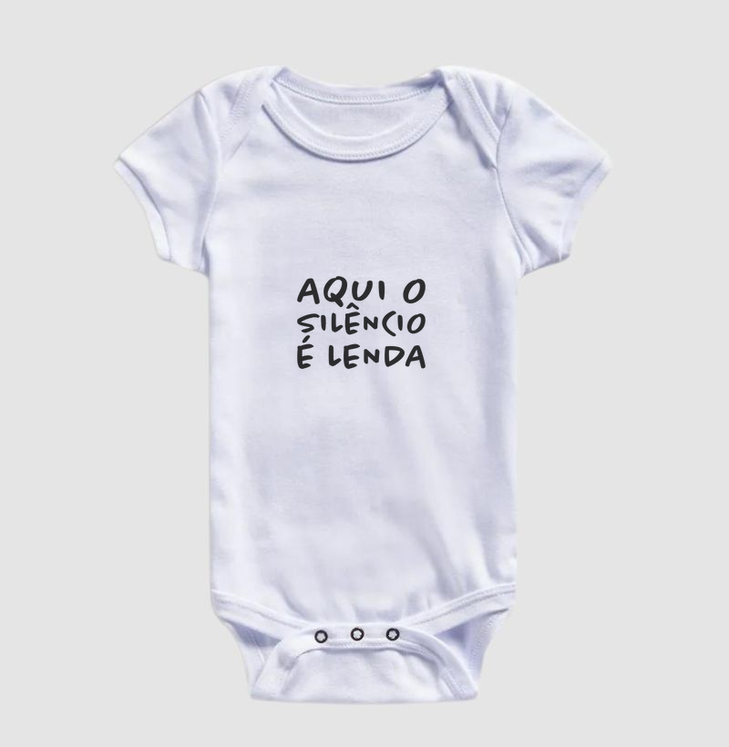Aqui o silêncio é lenda