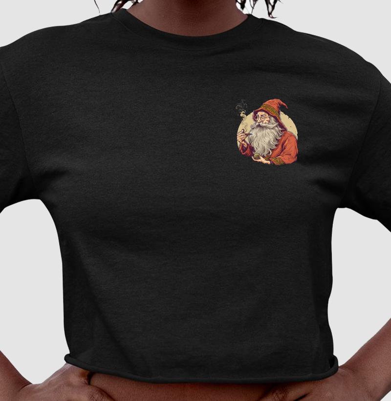 Cropped Santa Wizard – 420 Edition
