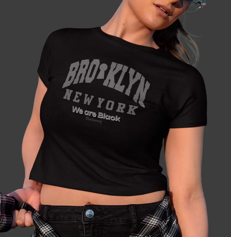 Brooklyn Black Crop