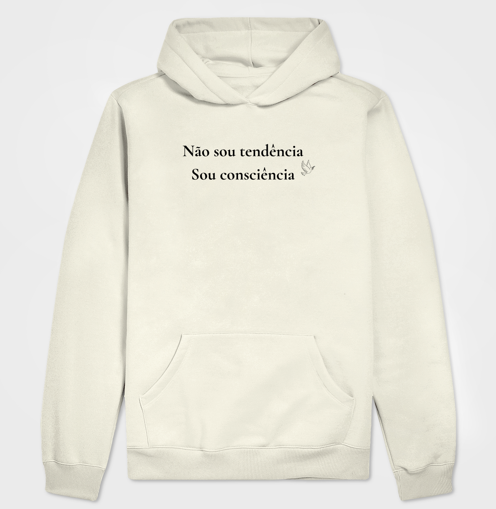 Hoodie Moletom Não sou tendência