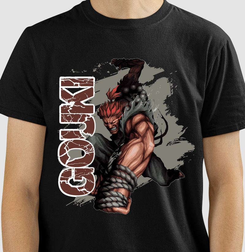 Camisas Street Fighter -Gouki 01
