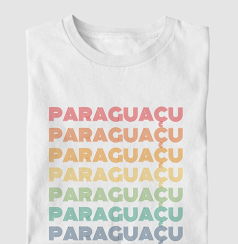 Paraguaçu Letreiro Retrô
