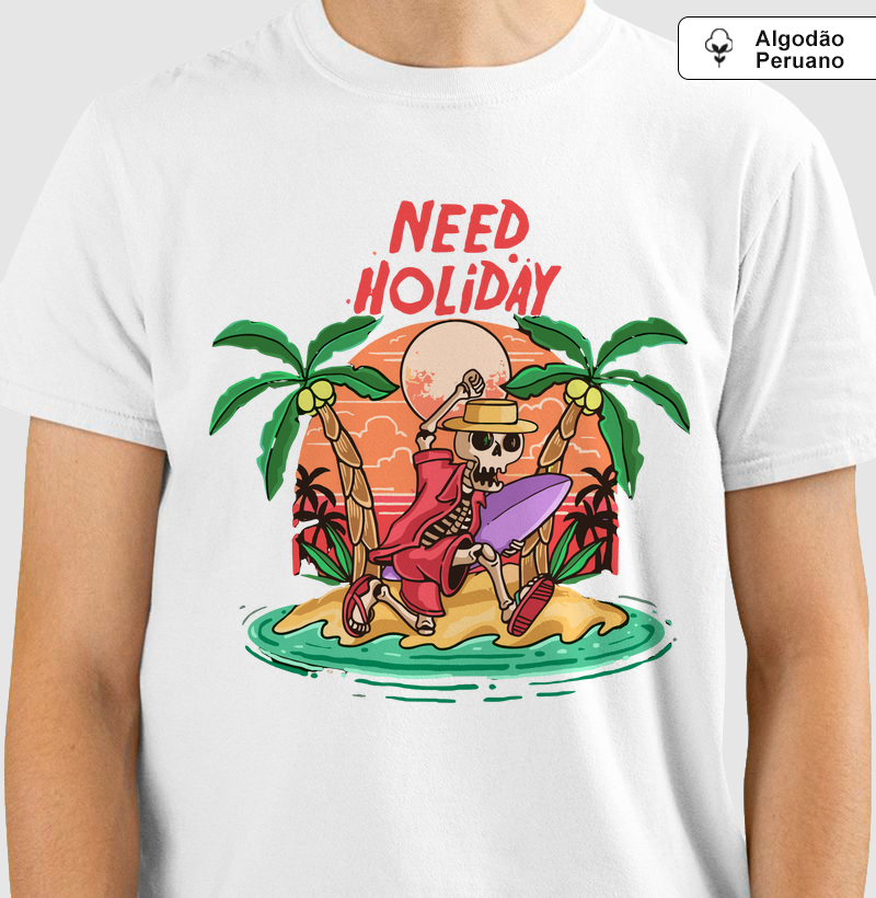 Camiseta Algodão Peruano