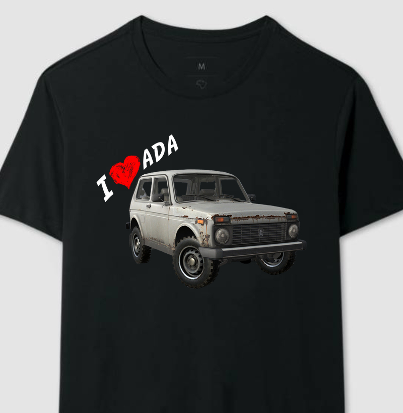 Camiseta I LOVE ADA