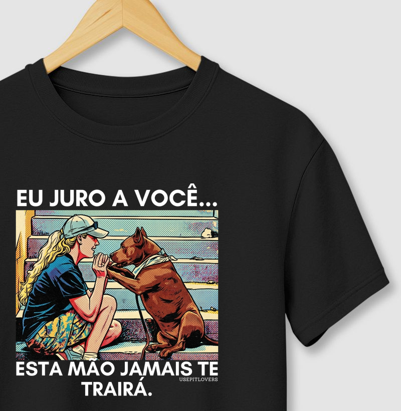 EU JURO A VOCÊ...ESTÁ MÃO JAMAIS TE TRAIRÁ.