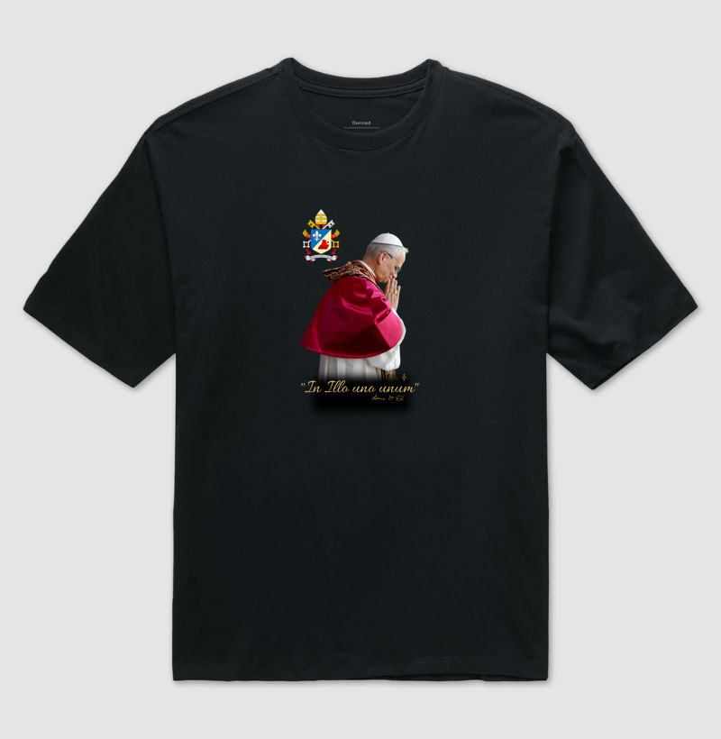Camiseta Papa Leão XIV In Illo uno unum