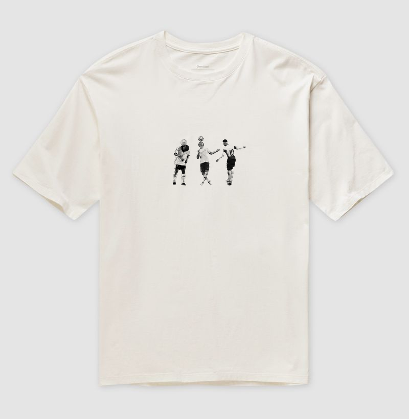 Camiseta Oversized - Trio da Fiel