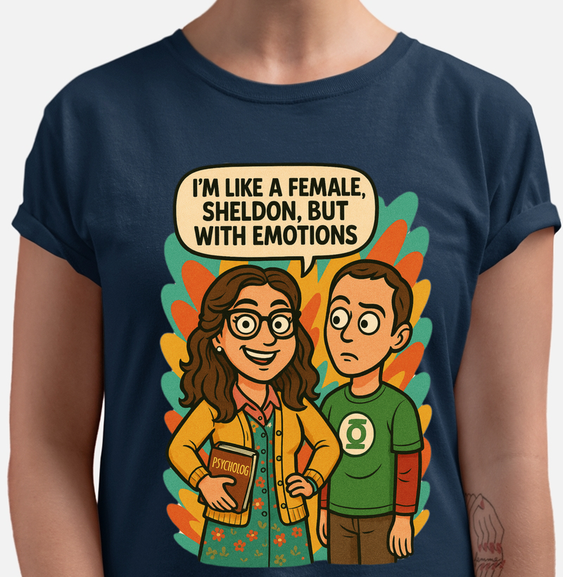 Big Bang Theory em Caricaturas Cômicas – Coleção Nerd Hilariante
