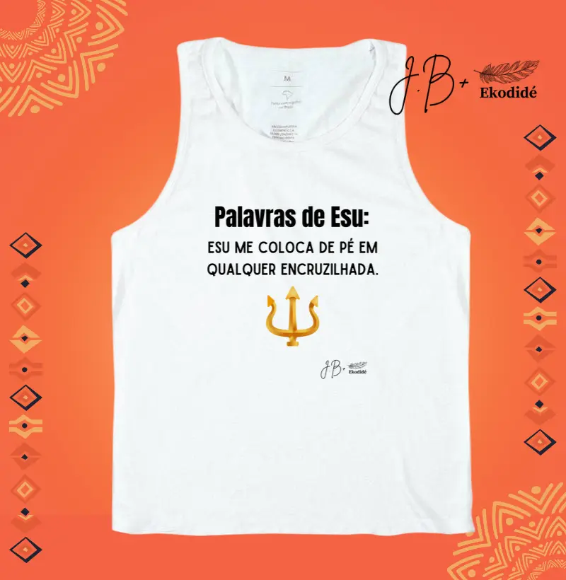 Palavras de Esu: Esu me coloca de pé em qualquer encruzilhada.