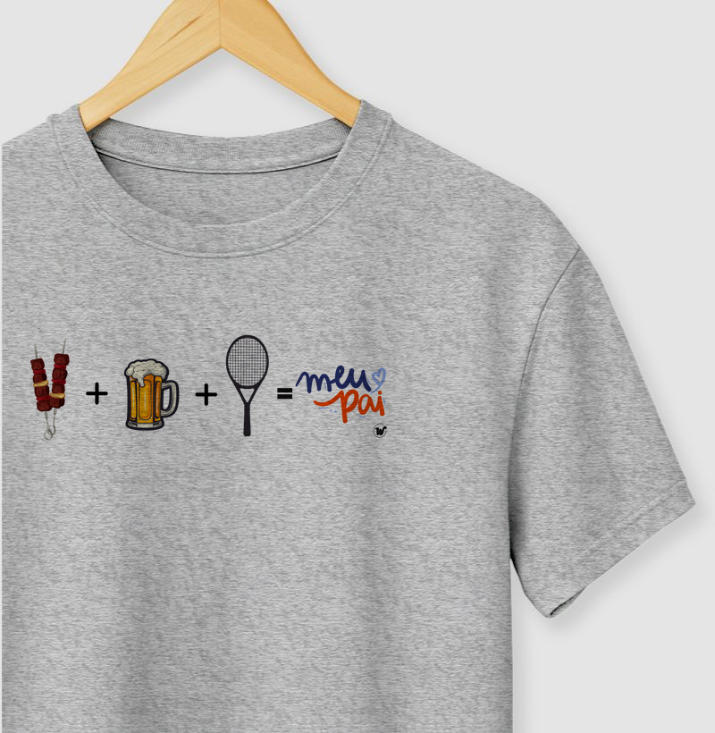 Pai, Churrasco, Chopp e Tênis