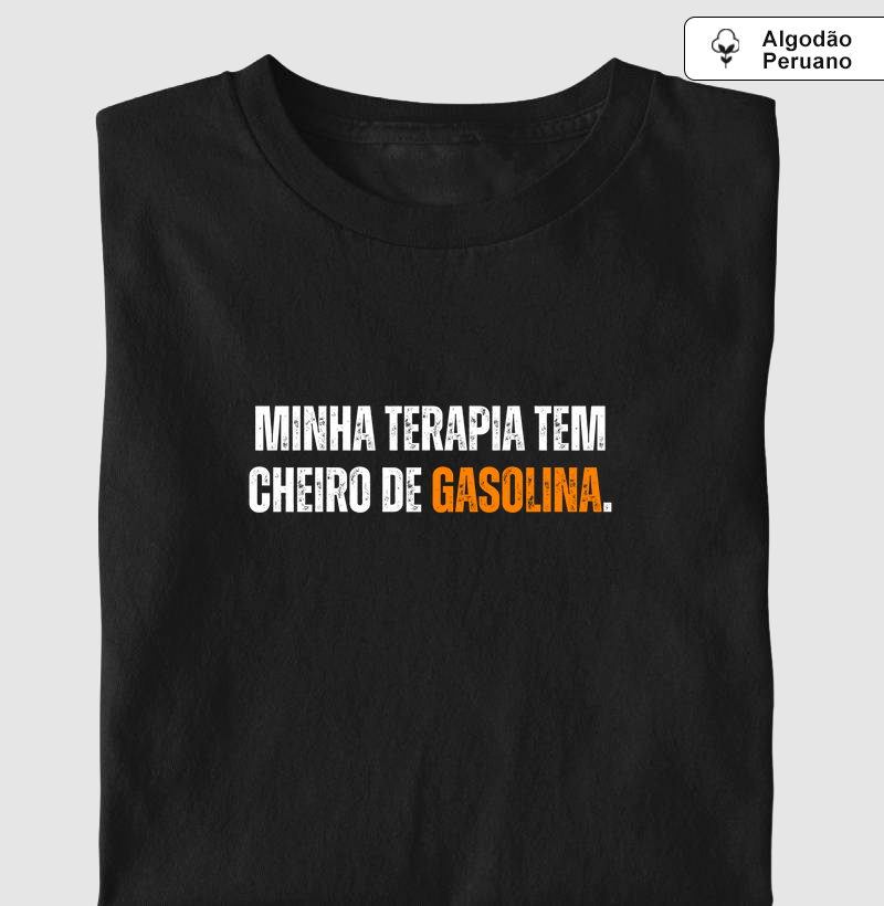 Minha terapia tem cheiro de gasolina