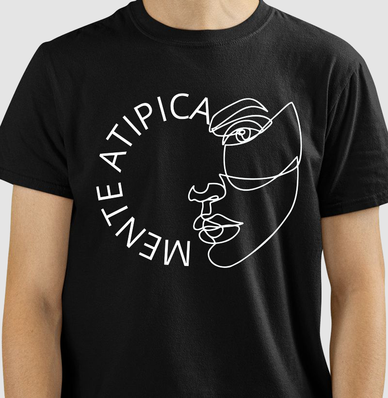 Camiseta-Mente Atípica