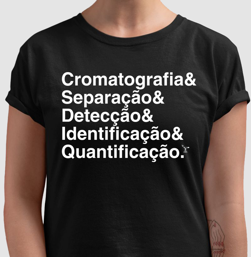 Camiseta Cromatografia