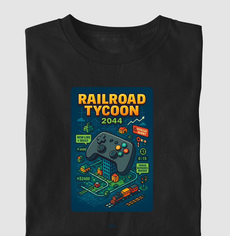 Joystick Ferrovias Jogo Railroad Tycoon