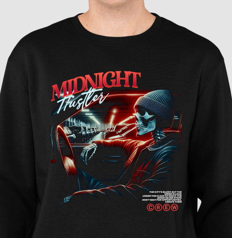 Suéter Moletom - Midnight Hustler