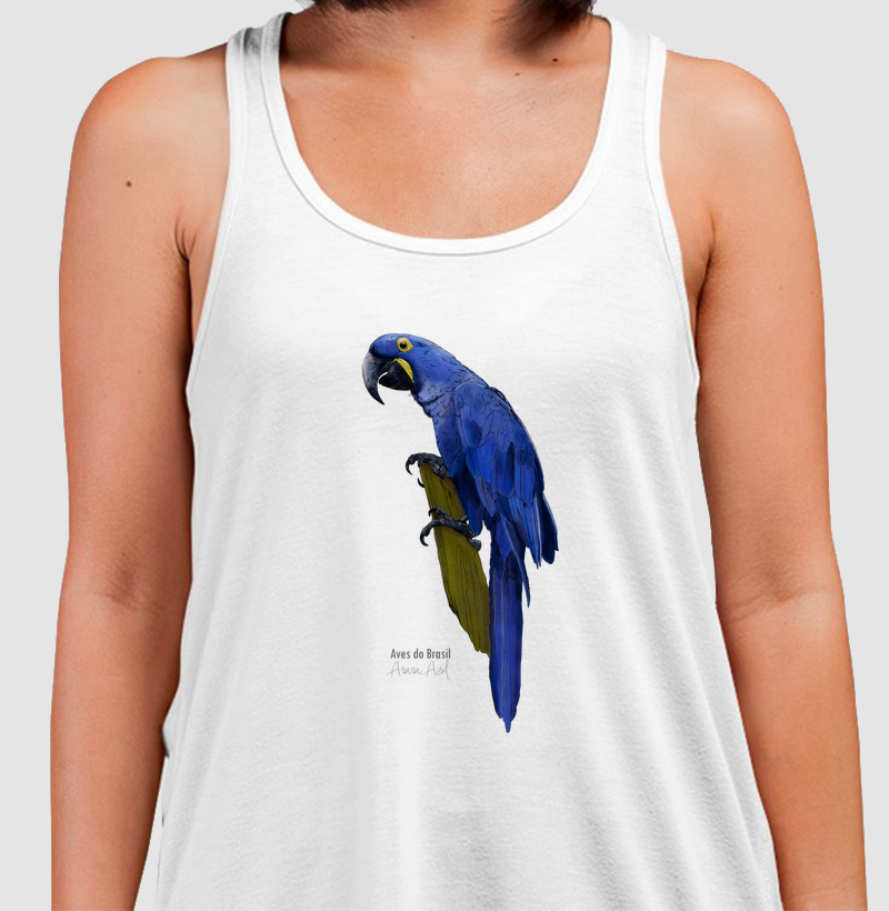 Aves do Brasil - Arara Azul - Regata