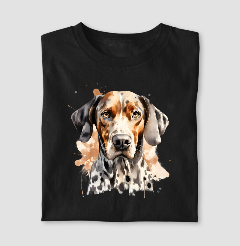 American Leopard Hound aquarela
