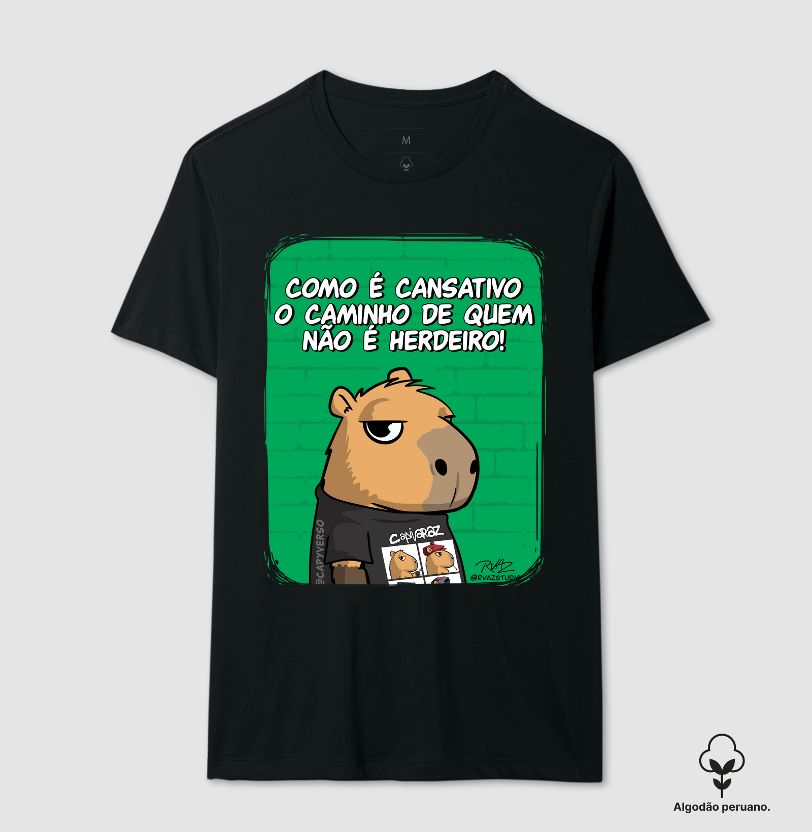 Camiseta Capivara herdeiro