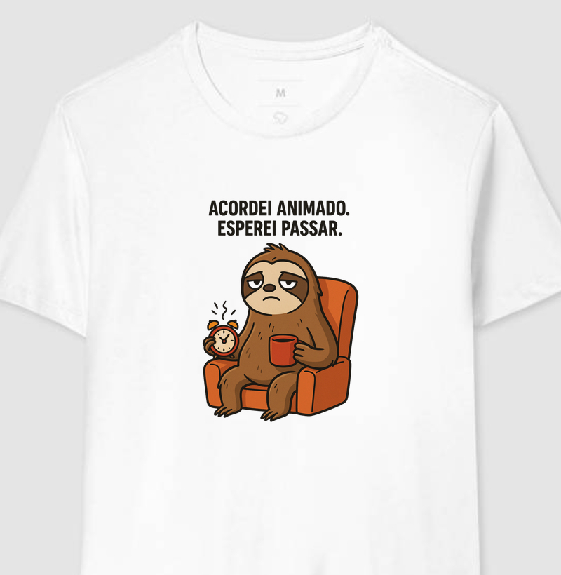 Acordei animado, esperei passar II