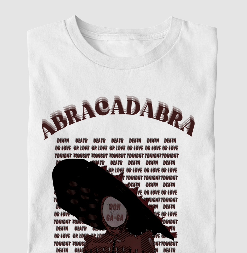 Camiseta abracadabra-Gaga