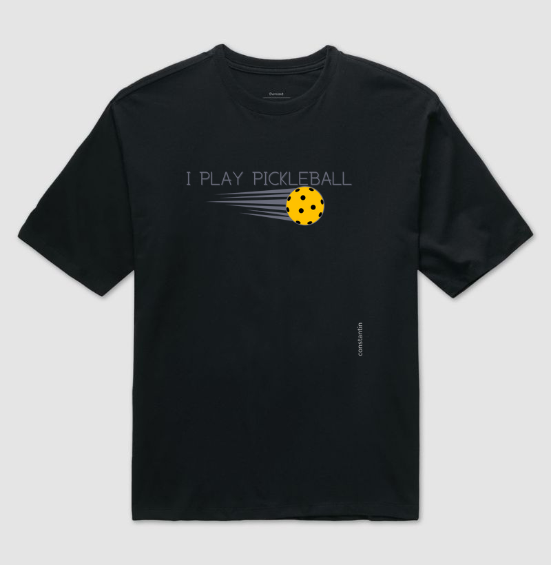 I play pickleball - (Eu pratico pickleball)