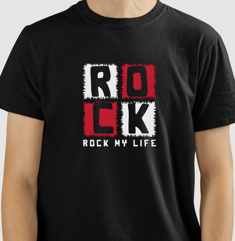 Camiseta Rock My Life