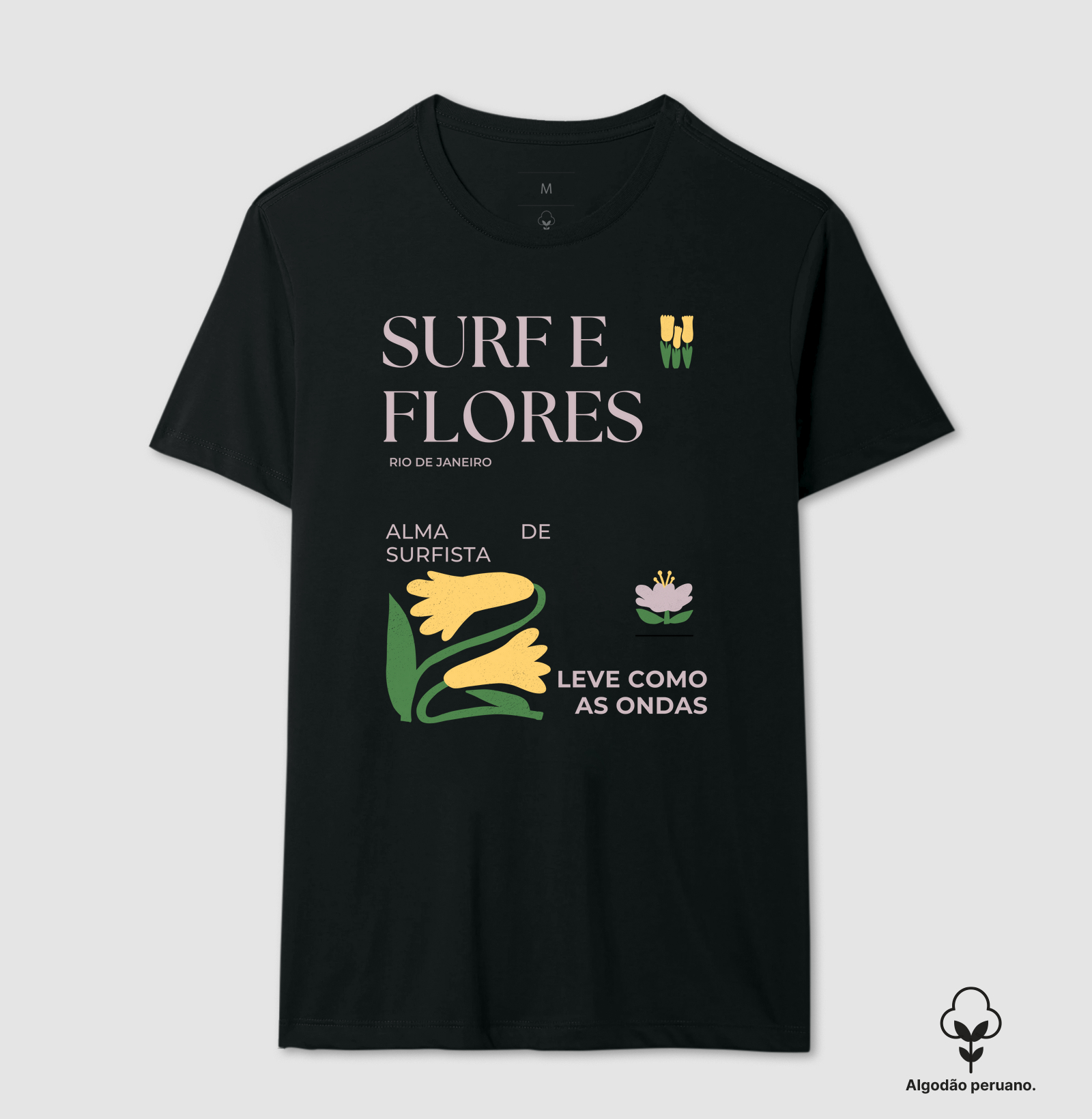 SURF E FLORES, LEVE COMO AS ONDAS.