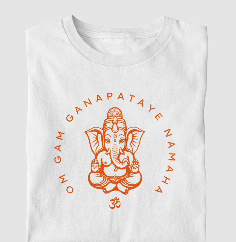 Ganesha - Om Gam Ganapataye Namaha - Laranja