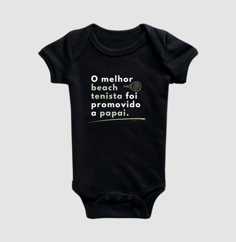 O melhor beach tenista foi promovido a papai - Baby