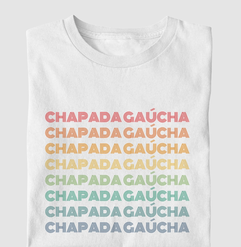 Chapada Gaúcha Letreiro Retrô